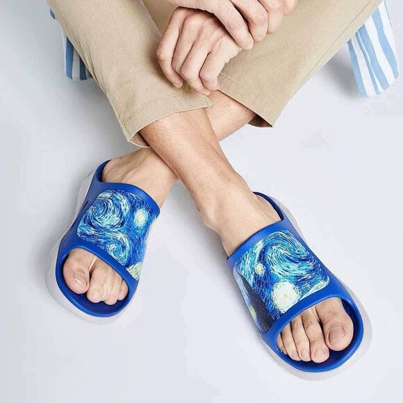 UIN Other - UIN Men's Sandals Beach Summer Casual Slippers (Starry Night Ibiza 5431)No Box